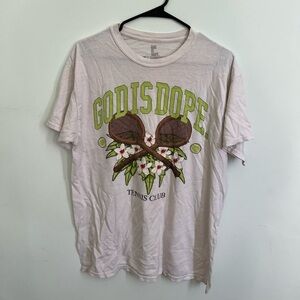 God Is Dope Tennis Club Graphic Tee